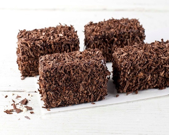 Double Choc Vegan Lamies - Desserts Delivered